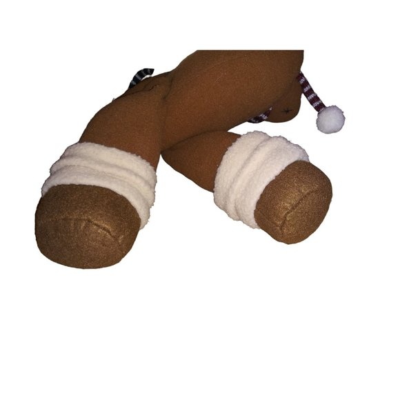 Snowmen Riding Reindeer Shelf Sitter Christmas 21 Inch Plush Decoration #640478 - Picture 5 of 9